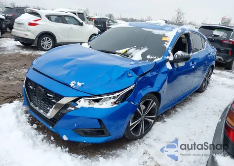 2022 Nissan Sentra Sr Xtronic Cvt from USA, damaged, VIN 3N1AB8DV7NY274802
